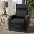 thumbnail image 4 of Vineego Home Theater Recliner with Massage Backrest,Faux Leather,Black, 4 of 10