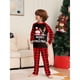 thumbnail image 4 of Conjunto de pijamas navideños familiares 2025 Conjunto de ropa a juego para madre, padre e hijos Disfraces de Año Nuevo para mamá y yo Pijamas de ciervo, 4 of 5