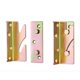 thumbnail image 1 of Soportes para barandillas de cama, conector de de cama de madera, fácil instalación, soporte ligero reforzado, accesorios de conexión, herrajes, 1 of 9