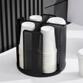 thumbnail image 3 of Organizador de tazas Baoblaze portátil gris negro 2 compartimentos, 3 of 8
