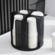 thumbnail image 3 of Soporte de Tapa Desechable Giratorio Multiuso BLESIY 2 Uds Blanco negro, 3 of 8
