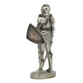 thumbnail image 4 of Medieval Suit Of Armor Statue 7"H Swordsman Brave Lionheart Knight Figurine, 4 of 4