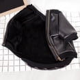 thumbnail image 6 of DOPI Pet Coat Zipper Design Windproof Fashion Dog Faux Leather Jacket Coat for French Bulldog, 6 of 8
