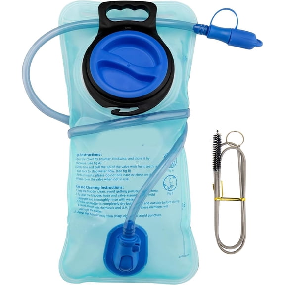 Hydration Bladder Water Storage Bag Reservoir, Hydration Pack Replacement for Hiking Biking Climbing Cycling Running Camping Backpack