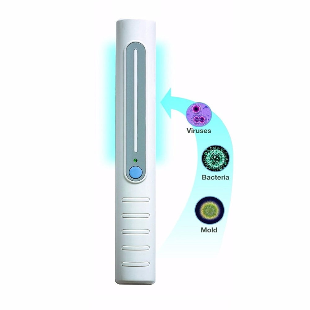 Bacteria viruses and dust Mites UV-C Light Mini Sanitizer Travel Disinfection Lamp Antibacterial Lamp 99% Killing Mold
