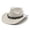 Beige, variant on Western Cowboy Hat with Ethnic Style Wool Mid Brim Performance Hat for Outdoor and Casual Wear Coffee One Size