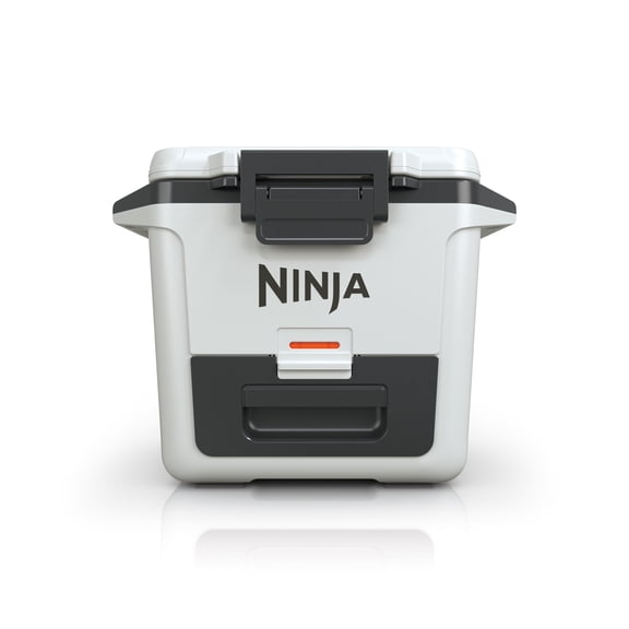 Ninja FrostVault 30-Qt Hard Cooler with Cold Dry Zone, Integrated Fridge-Temp Dry Storage Drawer, Premium Heavy-Duty Insulated Cooler, Keeps Ice for Days, FB131WH Cloud White