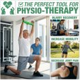 thumbnail image 4 of Lebert Fitness Mini Band Resistance Band Loop Exercise Bands Set of 10 Green, 4 of 6