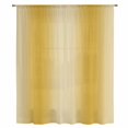 thumbnail image 2 of Yellow Ombre Sheer Curtains 45 Inches Long, Modern Abstract Art Farmhouse Gradient Light Filering Curtains, Breathable Simi Curtain Privacy Drapes for Kitchen Bathroom Small Window Treatment, 2 of 9