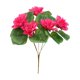 thumbnail image 2 of Arreglo Floral Artificial de Loto - Ramo Decorativo de Nenúfares de Seda para, Rojo MNFD, 2 of 6