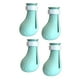 thumbnail image 4 of Uds. Funda para pies de gato, silicona multifuncional, previene arañazos, cubiertas ajustables para pies de gato, cubiertas para garras para el cuidado del gato, baño, verde, 4 of 5