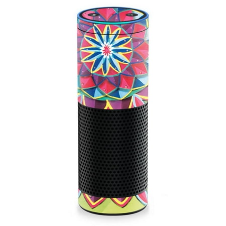 MightySkins Skin for Amazon Echo Input - Geometric Rave | Protective, Durable, and Unique Vinyl Decal wrap cover | Easy To Apply, Remove, and Change Styles | Made in the