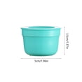 thumbnail image 4 of Salad Lunch Box, Reusable Food Container, Microwaveable Fruit Bowl for Work, Outdoor, and Serving Snacks, Green, 4 of 9