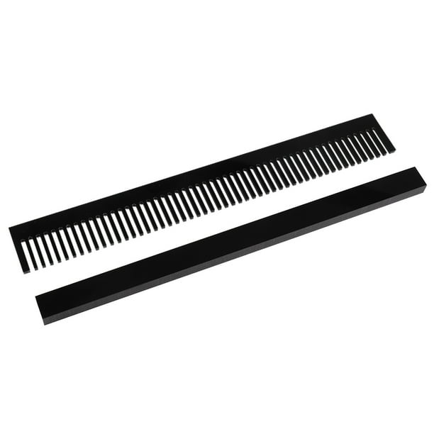Marine Comb,320mm Length Black Aquarium Overflow Comb Marine Sump Comb ...