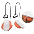 thumbnail image 4 of Disco de Torsión de Cintura Dividida, Máquina de Torsión de Cintura para Deportes de Interior, Silencioso para Ejercicio de Entrenamiento Caderas Naranja, 4 of 4