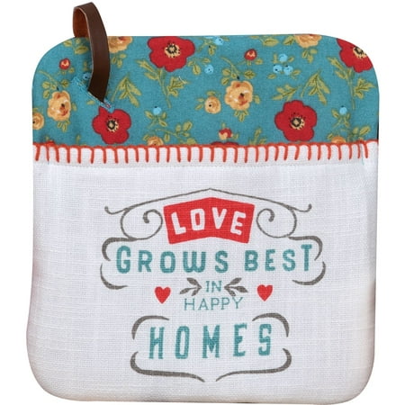 Country Fresh Love Grows Best in Happy Home Kitchen Pocket (Best Country Kitchen Designs)