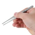 thumbnail image 5 of Toothed Tweezers Barbecue Stainless Steel Long Food Tongs Straight Home Medical, 5 of 15