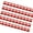 Red, variant on 50pcs Valentine's Day Cookie Boxes Gift Storage Container Wedding Party Supplies