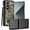 Camo, variant on Case and Belt Clip Combo for Samsung Galaxy Z Fold 6, Nakedcellphone Cover and Hip Holster Holder [Rotate, Stand, S-Pen Slot] for Z Fold6 Phone (SM-F956U, 2024) - Carbon Fiber Design
