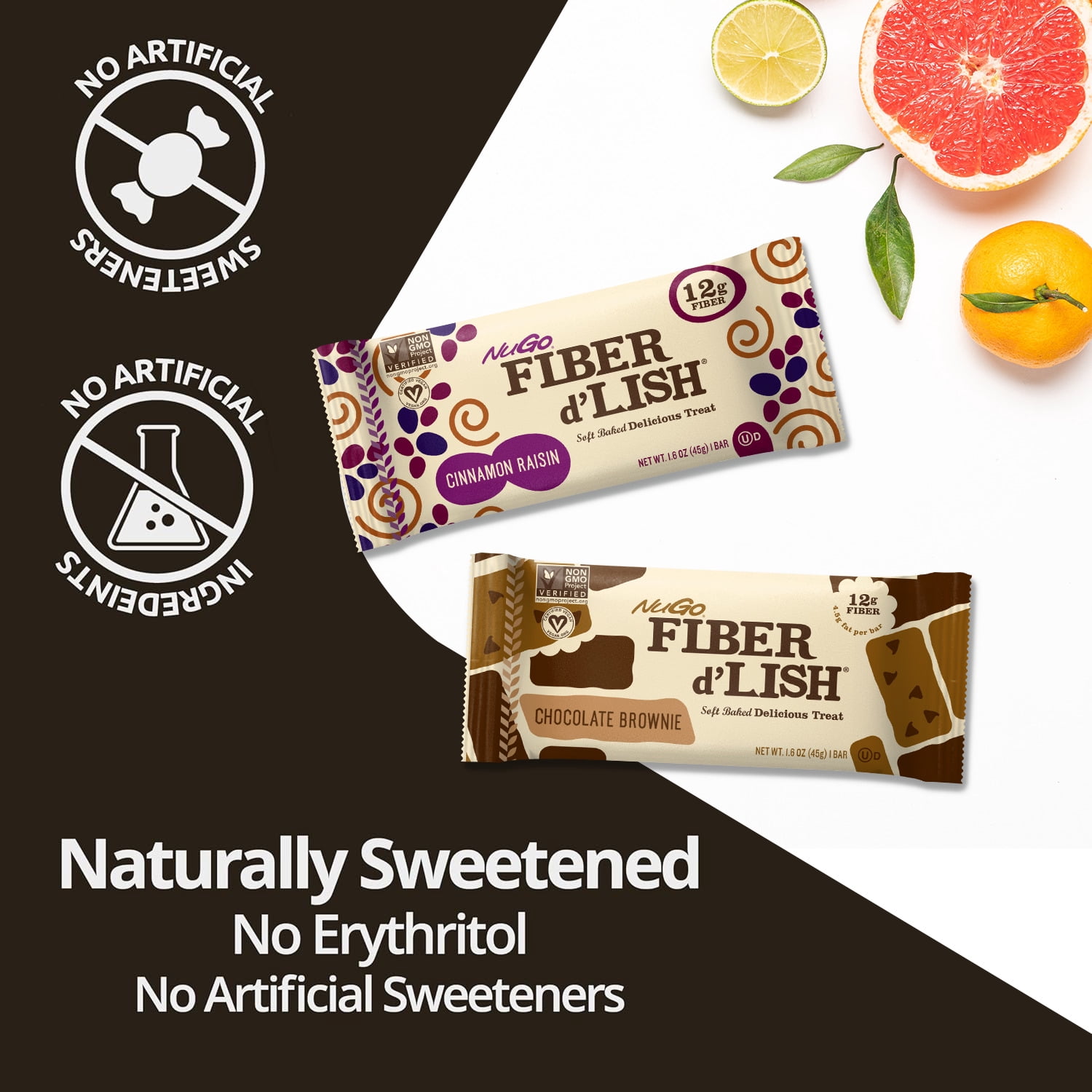 Gnu Foods Gnu Foods FiberLove Fiber Bars, 16 ea