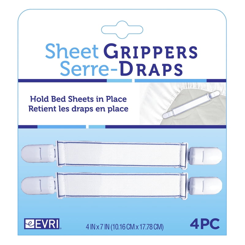 Elite Sheets Suspenders Brand gripper fastener straps as seen on QVC! 