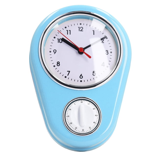 Temporizador De Cocina Temporizador Mecánico, Temporizador De Cocina De 9 Pulgadas Reloj De Pared Multifunción Innovador Tiempo Preciso Funcionamiento Silencioso Reloj De Cuarzo