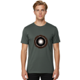 thumbnail image 2 of Coffee-Beans-Circle Mens Graphic Tee, 100% Cotton, Casual Summer Wear, 2 of 2