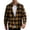 Yellow, variant on Mens Shirts Long Sleeve Button Down Plaid Shirt Casual Stylish Flannel Shirts Yellow M