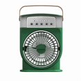 thumbnail image 1 of Portable Fan, Small Fan , Five Hole Fan , Spray Fan, New Small Cooling Fan , Desktop Humidifier, Fan , Usb Rechargeable Fan, Rechargeable Fan, Us, 1 of 5
