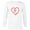 White, variant on Marvel WandaVision To Grow Old In Vision Heart - Long Sleeve T-Shirt for Men - Customized-White