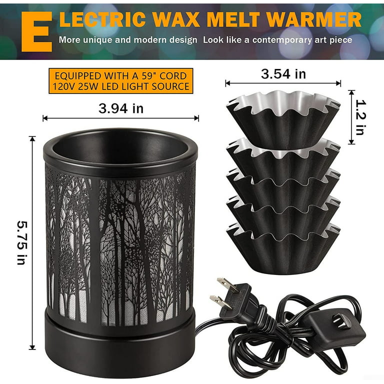 7 Colors Wax-Melt Warmer for Scented Wax-Melter Candle Electric