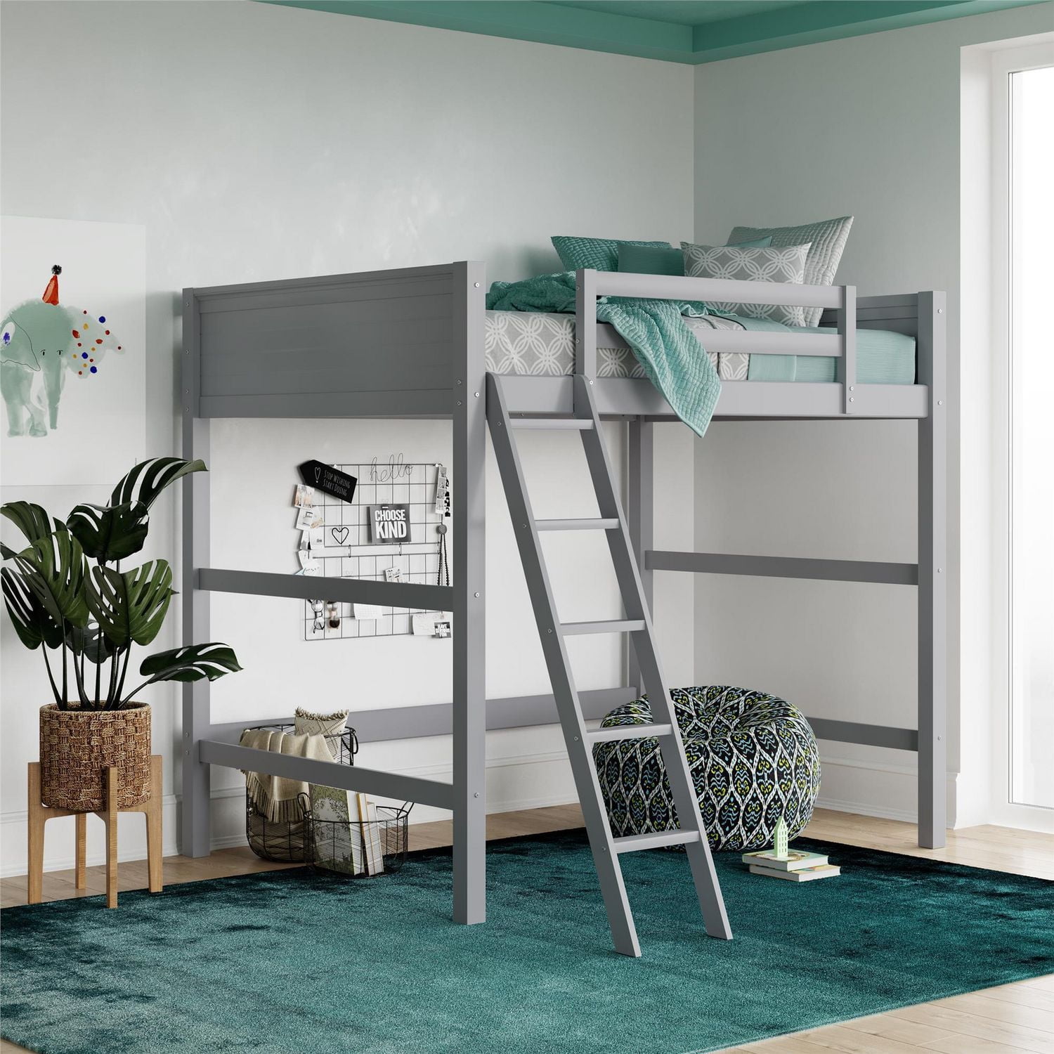 Dorel Living Denver Loft Bed for Kids