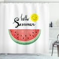 thumbnail image 1 of Ambesonne Hello Summer Shower Curtain, Abstract Zentangle, 69"Wx70"L, Multicolor, 1 of 3