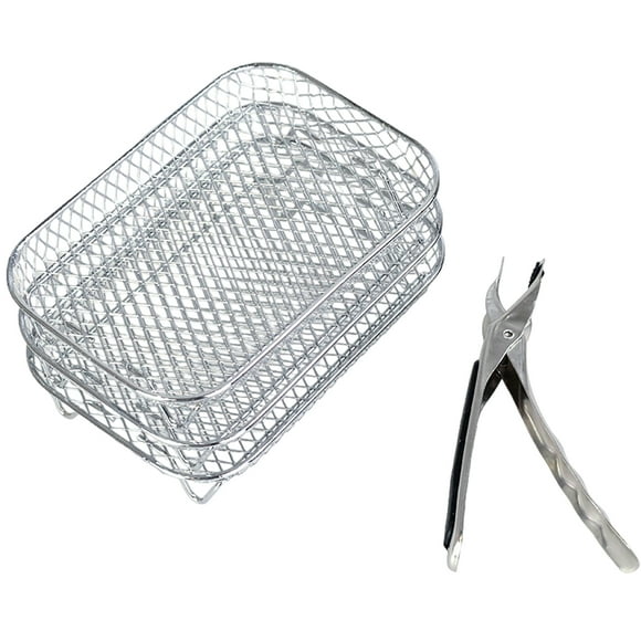 heritaly Stainless Steel Dehydrator Rack Airfryer Accessories For Ninja Air Fryer Rack