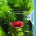 thumbnail image 3 of Flower Pots Transparent Acrylic Aquatic Pot Aquarium Planter Holder With Suction Cups Stylish Decoration for Fish Tank Oval Design, 3 of 6