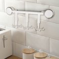 thumbnail image 4 of YYHQDS Suction Cup Swivel Hook, Wall-Mounted Multifunctional No-Hole Shelf, Universal Hanging Storage Rack for Kitchen, Spoon, and Spatula Organizer Clearance Sales Today Deals Prime, 4 of 6