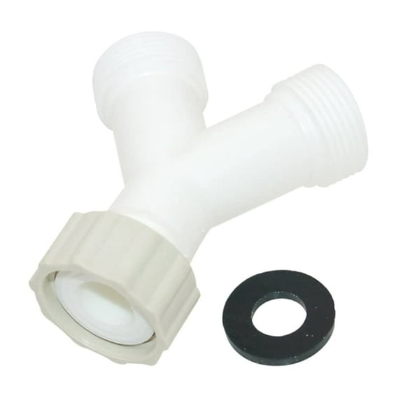 Upgraded Y Shape Connector 3/4 Hose Y Piece Splitter Connector for Washing Machine & Dishwasher Easy Install