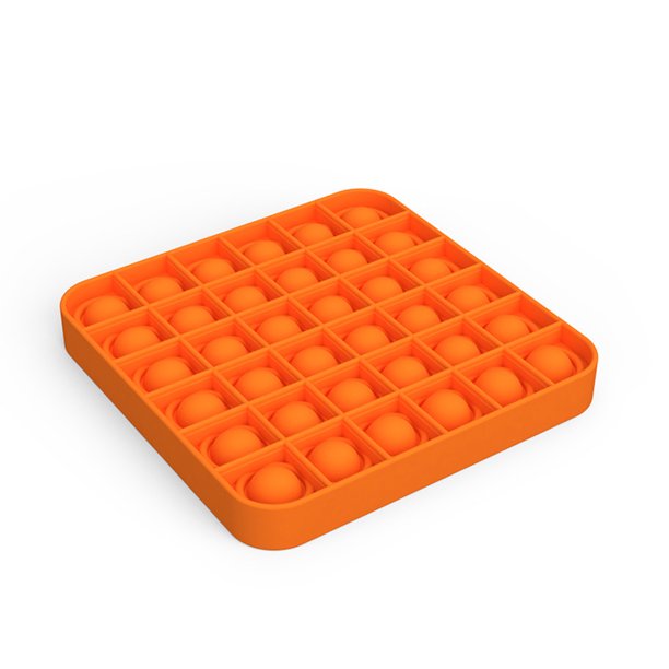 Push Pop Pop Bubble Sensory Fidget Toy Silicone Stress And Anxiety Relief Squeeze Sensory Toy Walmart Com Walmart Com