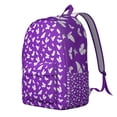 thumbnail image 2 of Artistic Tropical Butterfly Print Travel Backpack – Lightweight Oxford Backpack with Comfortable Carrying and Anti-theft Features Suitable for School, Gym, and Short Trips, 2 of 5