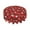 Red, variant on CurioCo 60 Inch Round Vinyl Tablecloth - Waterproof Wipeable Christmas Table Cover, Red Holiday Table Decor for Indoor & Outdoor Use