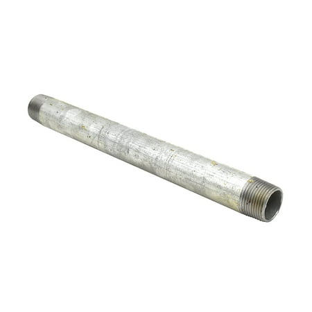 Thrifco 5219102 3/8 Inch x 12 Inch Galvanized Steel Nipple