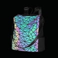 thumbnail image 4 of Bolsos luminosos geométricos Bolsos Bolso bandolera holográfico con estilo en nuestro bolso tipo cubo de diseño exclusivo, 4 of 5