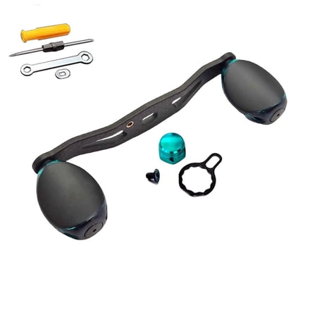 FOR DAIWA TATULA FOR ABU p5 casting reel carbon fiber rocker arm handle knobs