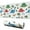Green Dinosaurs, variant on Long Mouse Pads for Desk,Green Dinosaurs with Ferns Simply Desk Mats on Top Of Desks, Desk Mouse Pad Extra Large with 3mm Non-Slip Base and Stitched Edge for Gaming,Office,Work,Home 31.5"x11.8"