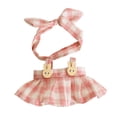 thumbnail image 2 of Ropa para muñecas, lindo traje ropa para muñecas, ropa para niños, faldas de vestir hechas a mano a la moda realista, ropa para muñecas, falda para rosa, 2 of 8