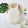 thumbnail image 3 of Hicidod Newborn Onesies Unisex Summer 1 Piece Romper Baby Girl Boy Solid Color Sleeveless Backless Infant Jumpsuit Outfits, 3 of 7
