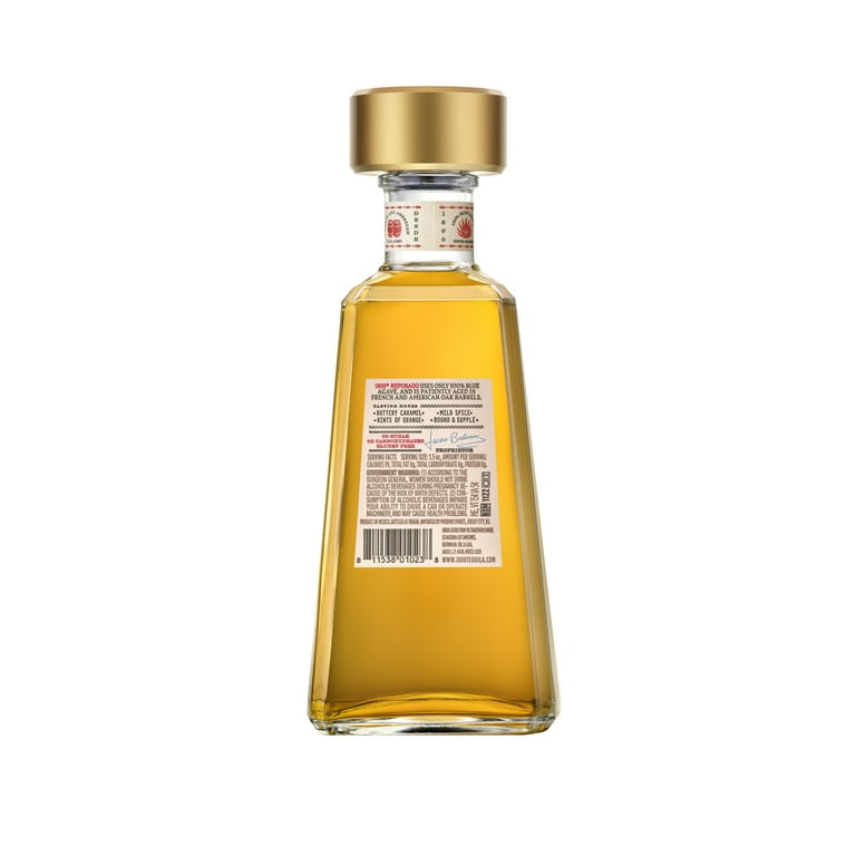 1800® Tequila Reposado, 40% ABV, 80 Proof, 1 Count, 750 ml 1800® Tequila Reposado, 40% ABV, 80 Proof, 1 Count, 750 ml