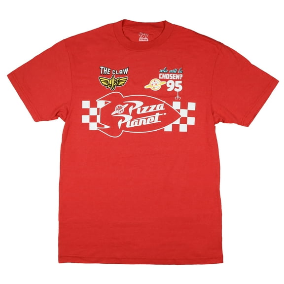 Toy Story Pizza Planet Shirt Mens Big And Tall The Claw Who Will Be Chosen Graphic Tee