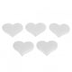 thumbnail image 1 of Decoración de Boda ANGGREK Forma de Corazón 1,3x0,9 Pulgadas 500 piezas, 1 of 8