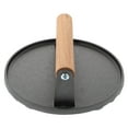 thumbnail image 1 of OUNONA Hand Press for Food Meat Press Tool Steel 1Pack Professional Chefs Cooking, 1 of 8